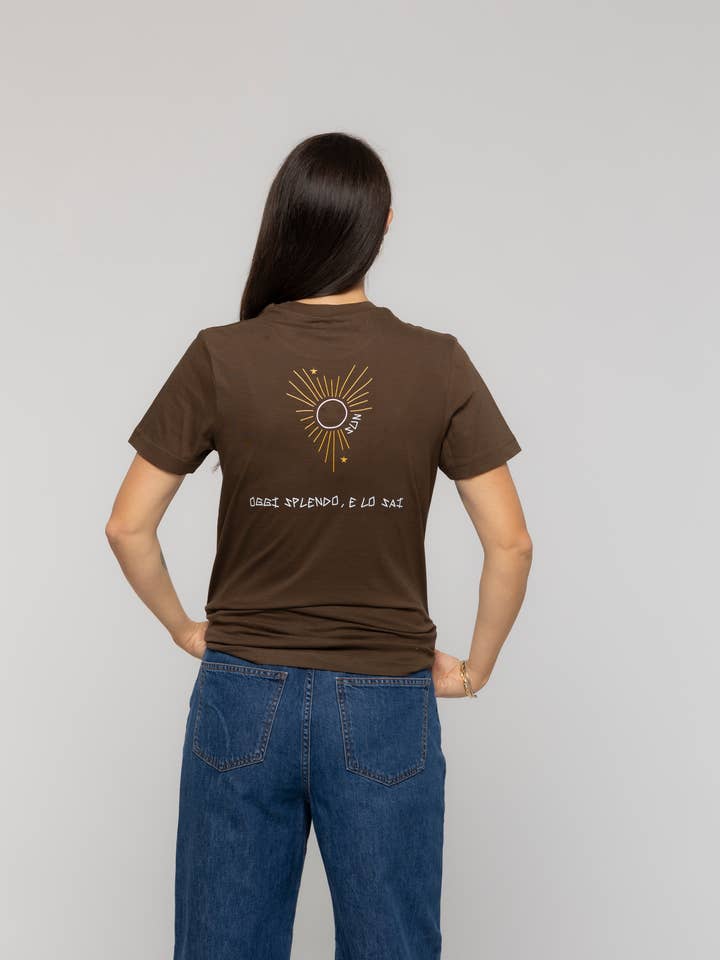 Giorgia Fratta - Wholesale Screen printed t-shirt – Women′s - Printed T-shirt Army Universe Made in Italy