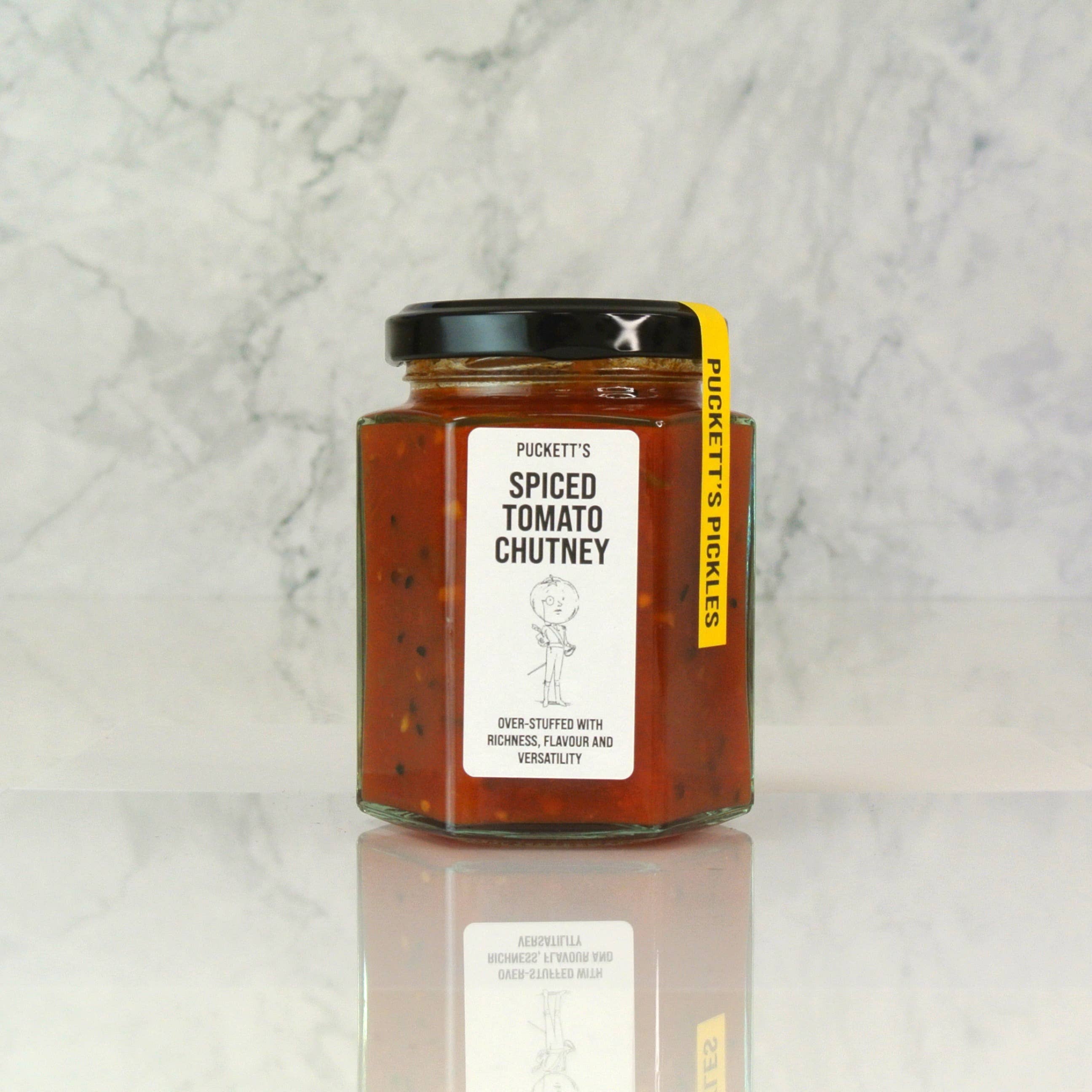Puckett's Pickles Ltd - Wholesale Chutney - Spiced Tomato Chutney - Over-Stuffed With Richness, Flavour and Versatility1