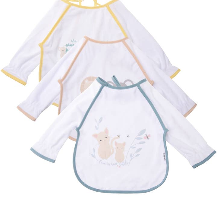 3-pack sleeve bibs in yellow and other Purchase Wholesale bavaglini. Free Returns & Net 60 Terms on Faire trending on Faire.