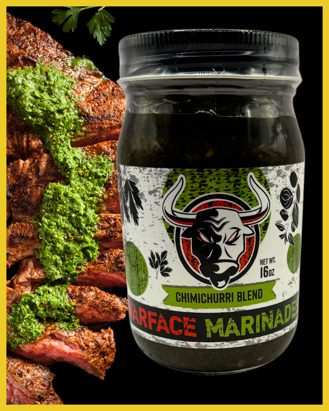 WARFACE MARINADES - Wholesale Marinade - Chimichurri Marinade0