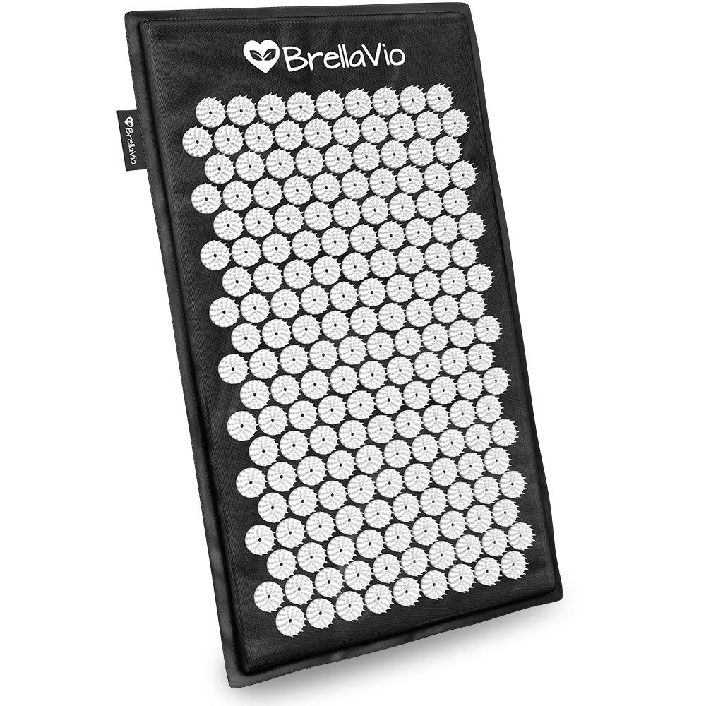 BrellaVio – wholesale Floor mat – Acupressure Mat - Black0