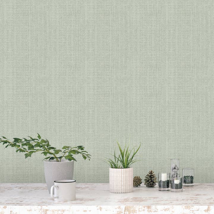 Galerie Wallcoverings - Wholesale Wallpaper - Bazaar Collection Moss Stripe Design Wallpaper7