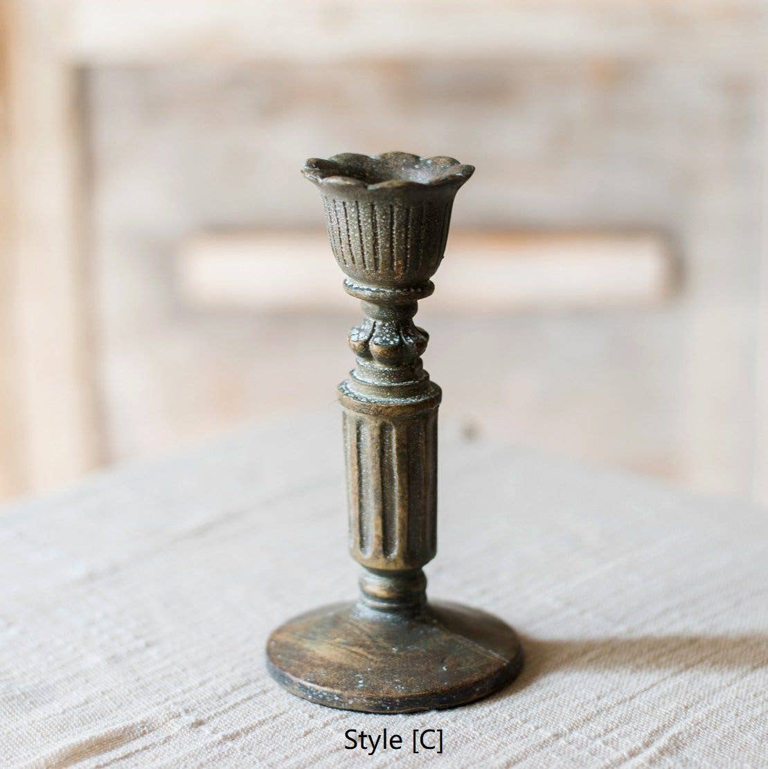 Rustic Reach - Wholesale Candle Holder - Classic French Candlestick Holder2