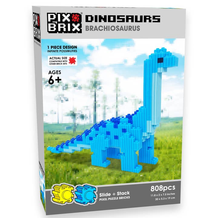 Brachiosaurus - Pix Brix Dinosaur series for wholesale by Pix Brix