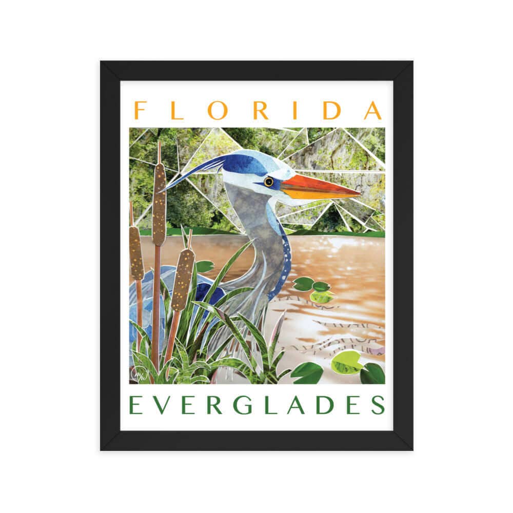 more the merrlier - Wholesale Art Print - Florida Everglades Framed Poster6