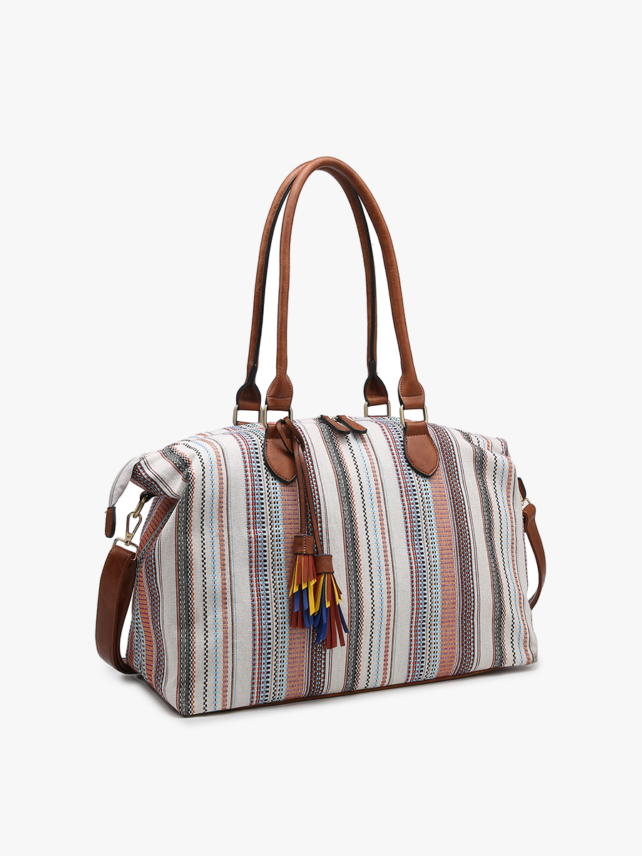 Jen & Co. - Wholesale Weekender Bag - Women's - M1988 River Printed Duffle/Weekender5