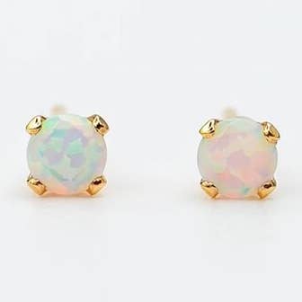 Tramps+Thieves - Wholesale Stud/Post Earrings - Opal Studs0