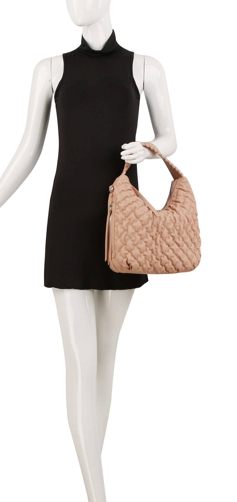 MiMi Wholesale - Vente Sac porté épaule – femme - Sac à bandoulière matelassé Kallie pour femme8