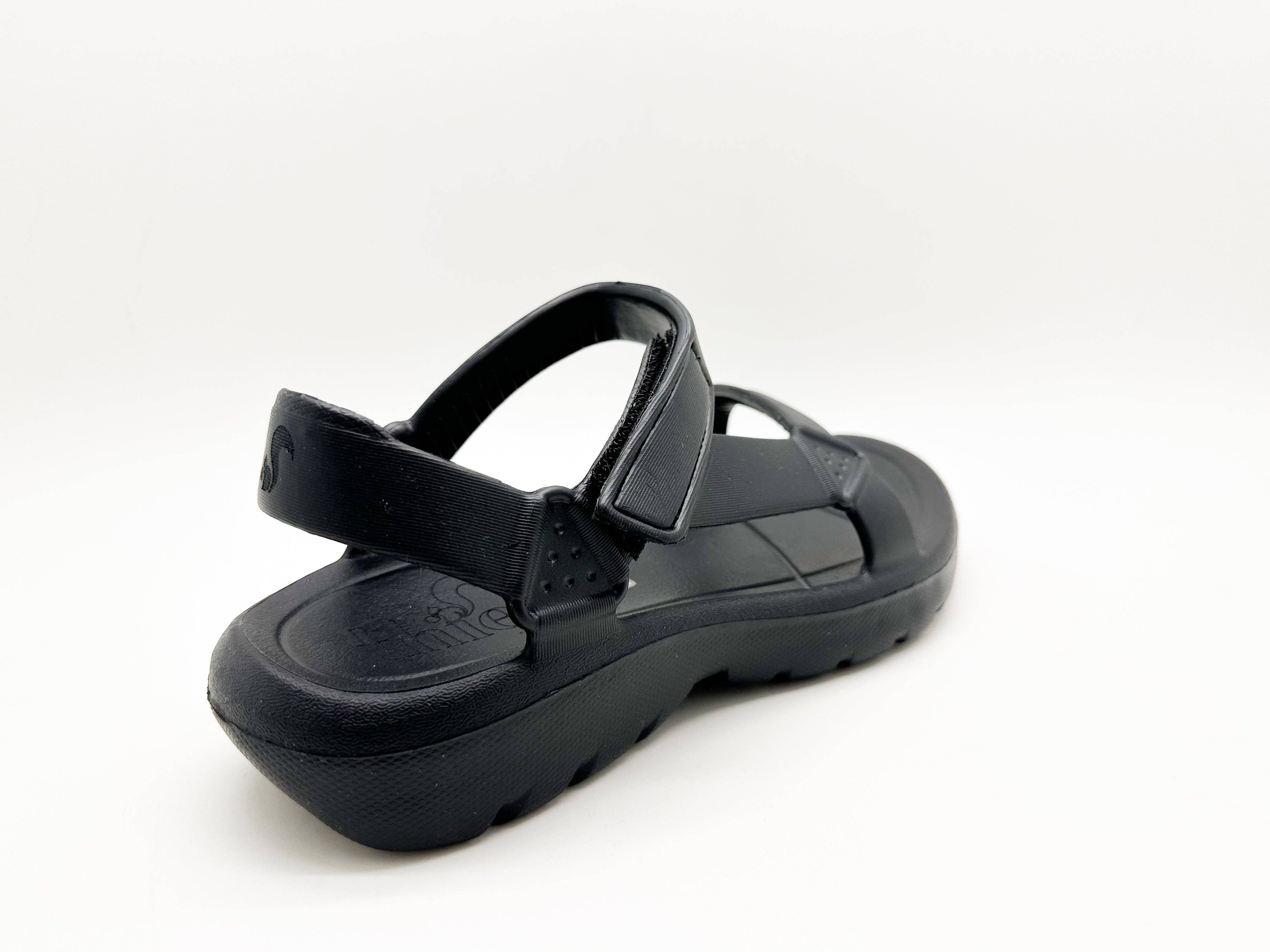 thies 1856 ® Ecofoam Trek Sandal vegan black waterproof for wholesale on Faire4