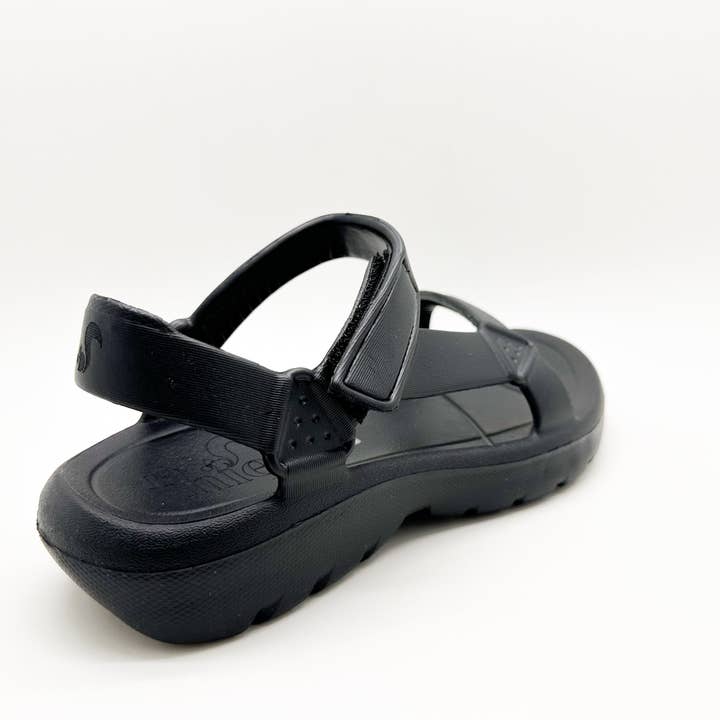 thies 1856 ® Ecofoam Trek Sandal vegan black waterproof for wholesale on Faire4