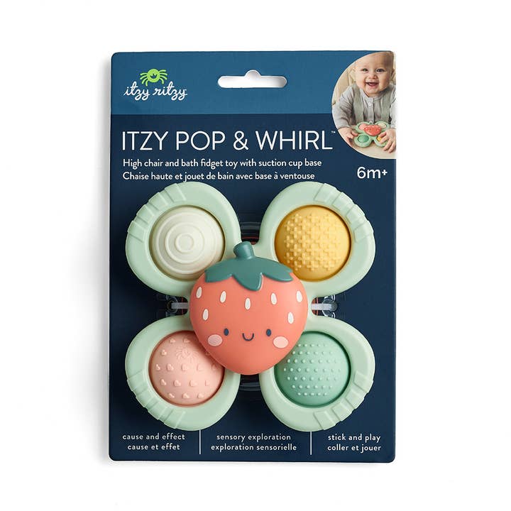 Itzy Ritzy - Wholesale Fidget Toy - Kids - *NEW OPTION* Itzy Pop & Whirlâ„¢ - Bath + Travel Toy