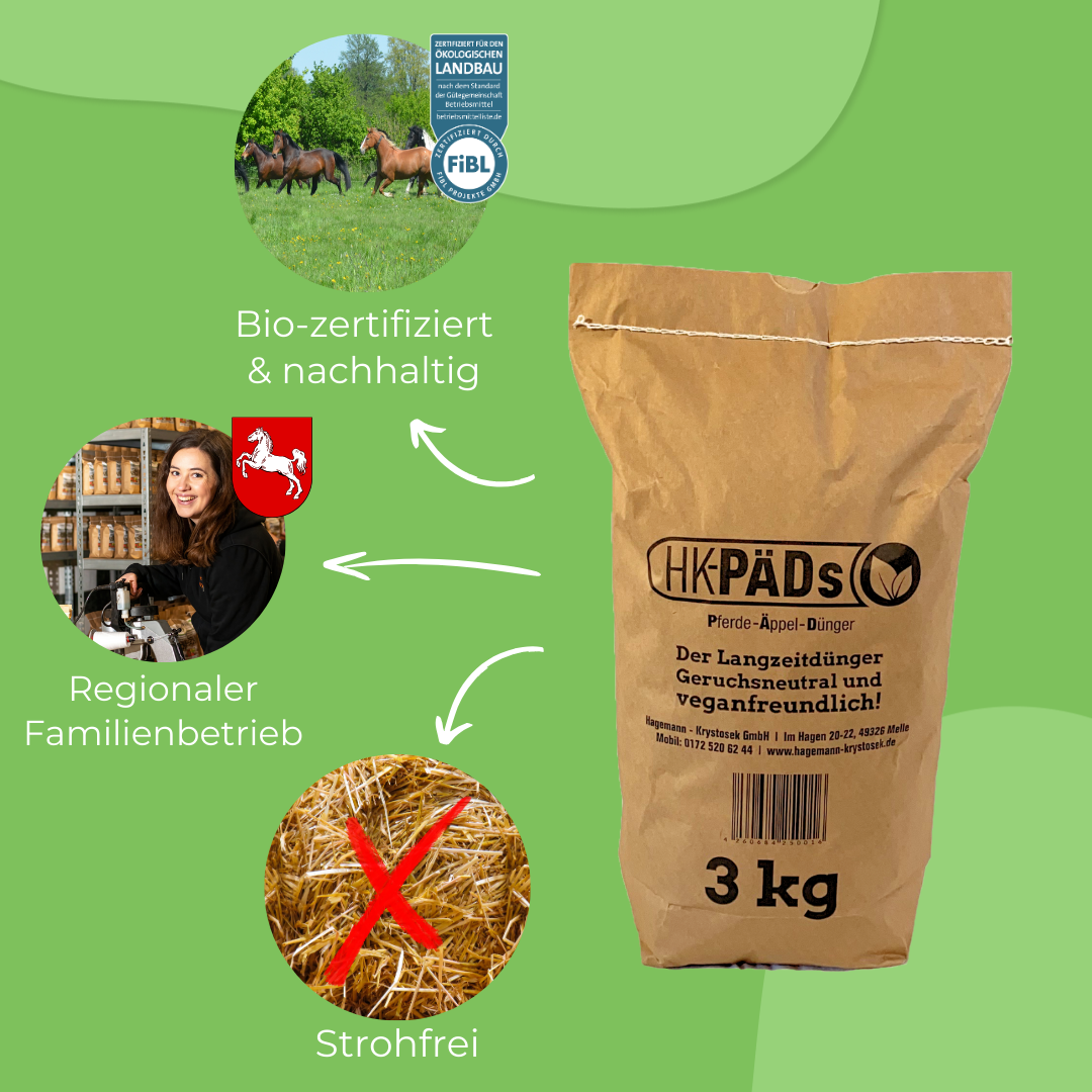 HKPÄDs - Wholesale Fertilizer - Vegan natural fertiliser in organic quality - odourless, oh2