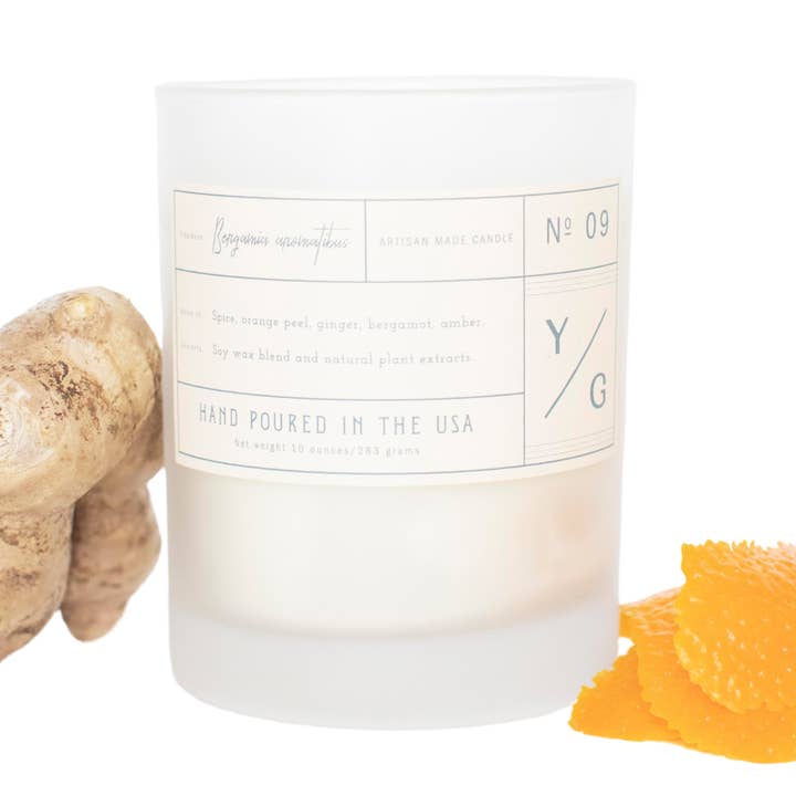 Apothecary Candle | No 09 | Bergamia aromatibus for wholesale by Young Gentry