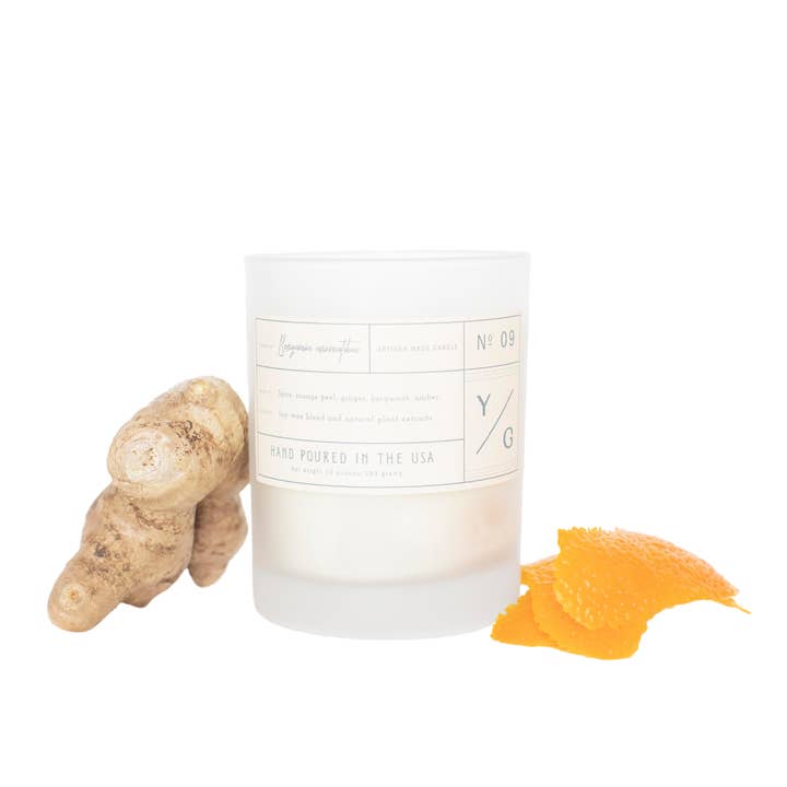 Apothecary Candle | No 09 | Bergamia aromatibus for wholesale by Young Gentry