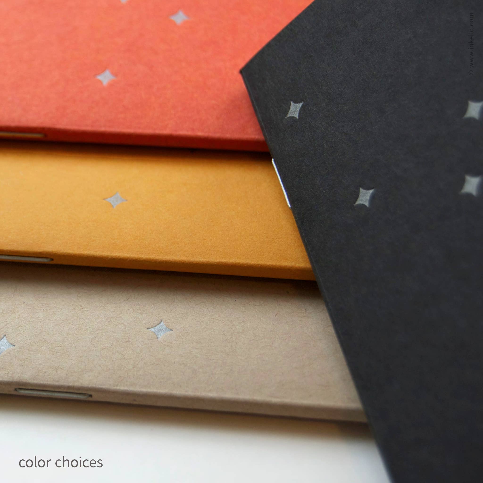 Inkello Letterpress - Wholesale Sketchbook/Sketchpad - Star Booklet + Pencil (#397)5