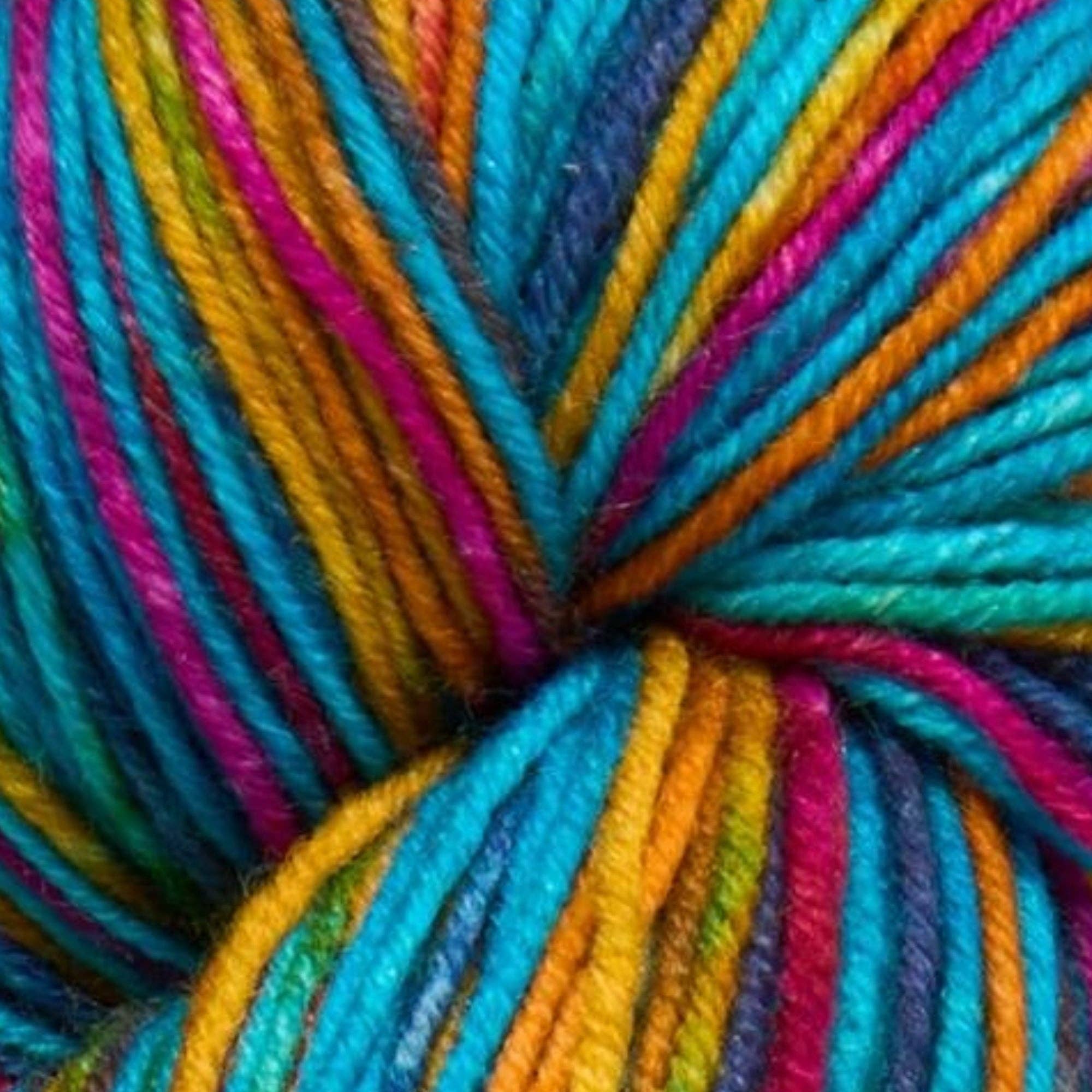 Sensy - Wholesale Yarn - Sensy Colorburst Yarn, 75% Extra Fine Superwash Merino Wool, 25% Polyamide, Hand-dyed, 3.5 oz, 438 Yards, Gauge 1 Super Fine9