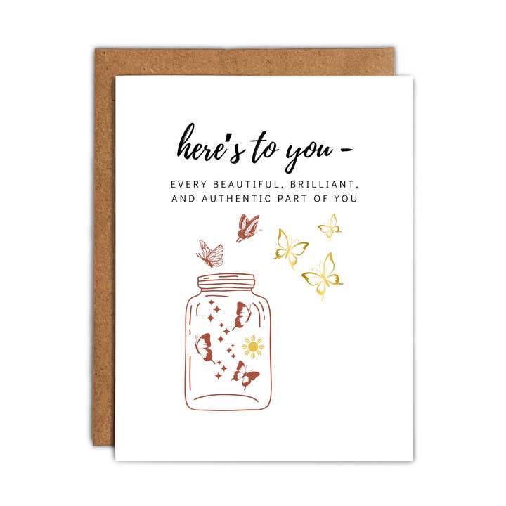 Encouragement Greeting Cards Self-Love for wholesale by Paper Picture Mama