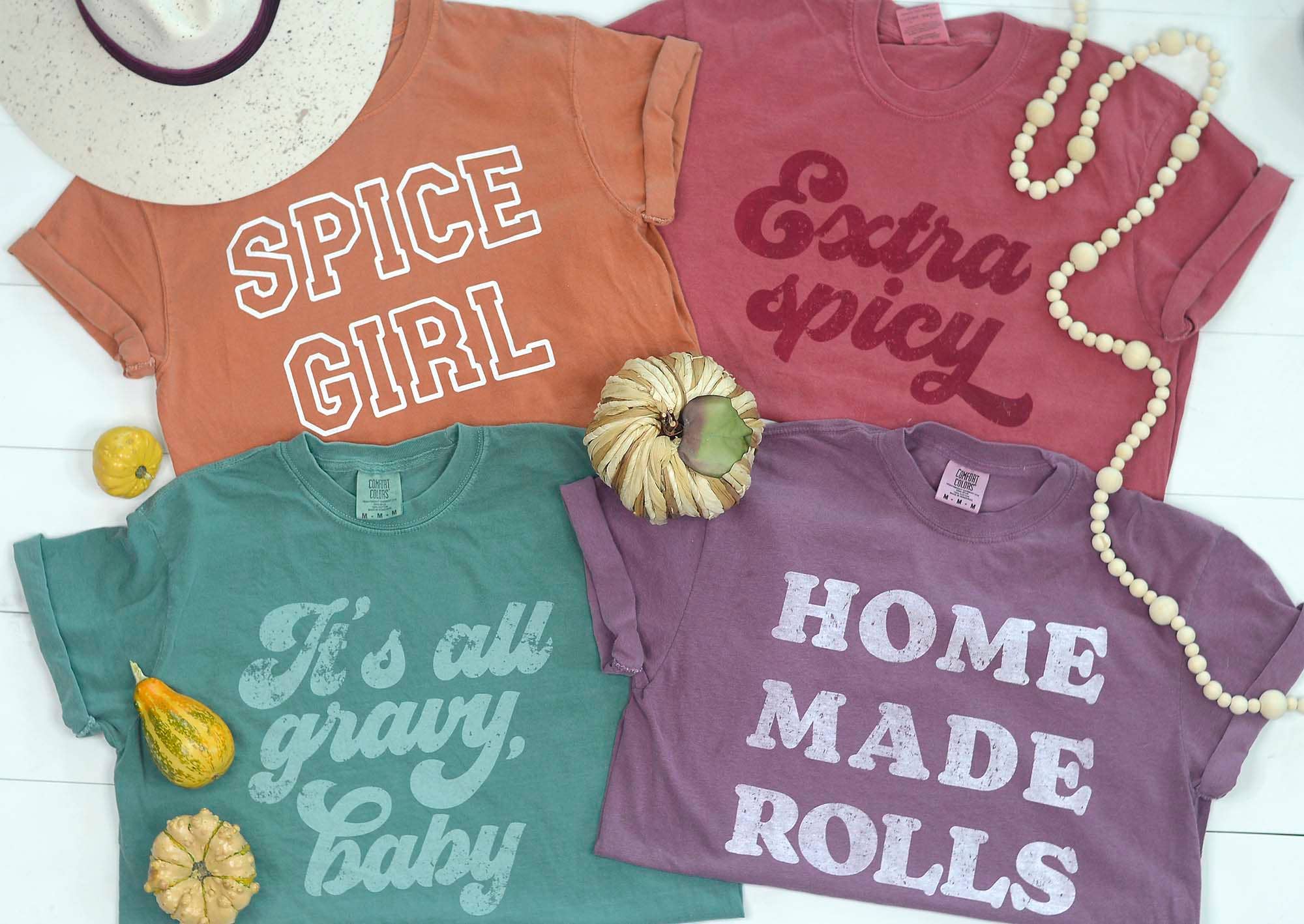 Mugsby - Wholesale Screen Printed T-Shirt - Women's - Extra Spicy Fall Shirt, Spicy Shirt, Spicy T Shirt3