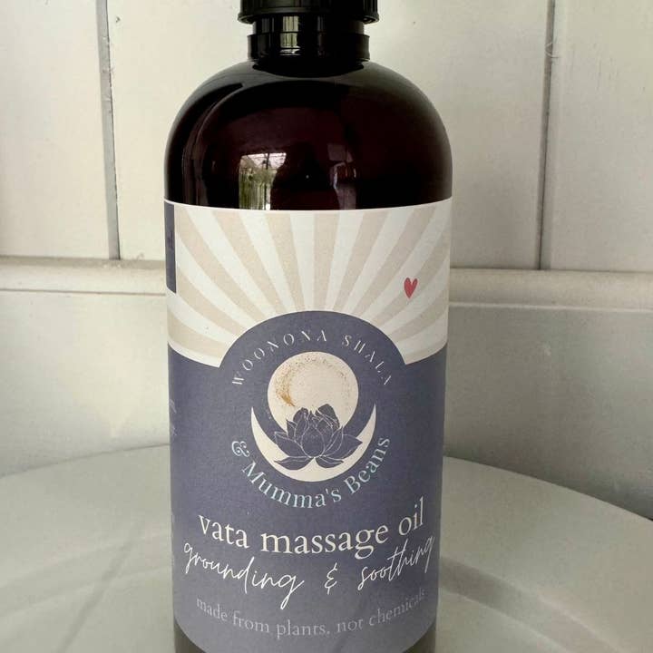 Mumma's Beans Coffee + Skincare - Wholesale Massage oil/gel - Grounding Vata Massage Oil