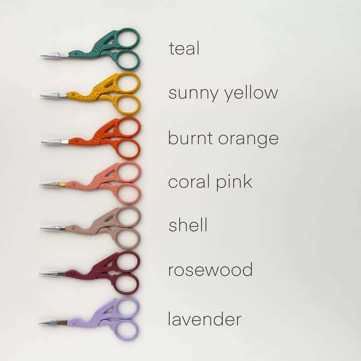 Matryoshka Doll Shop - Wholesale Scissors - Bird scissors, small sewing scissors, stork scissors