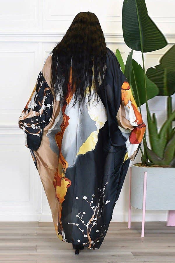 Aria Romance - Wholesale Kimono - Women's - Colorblock Smock Top0