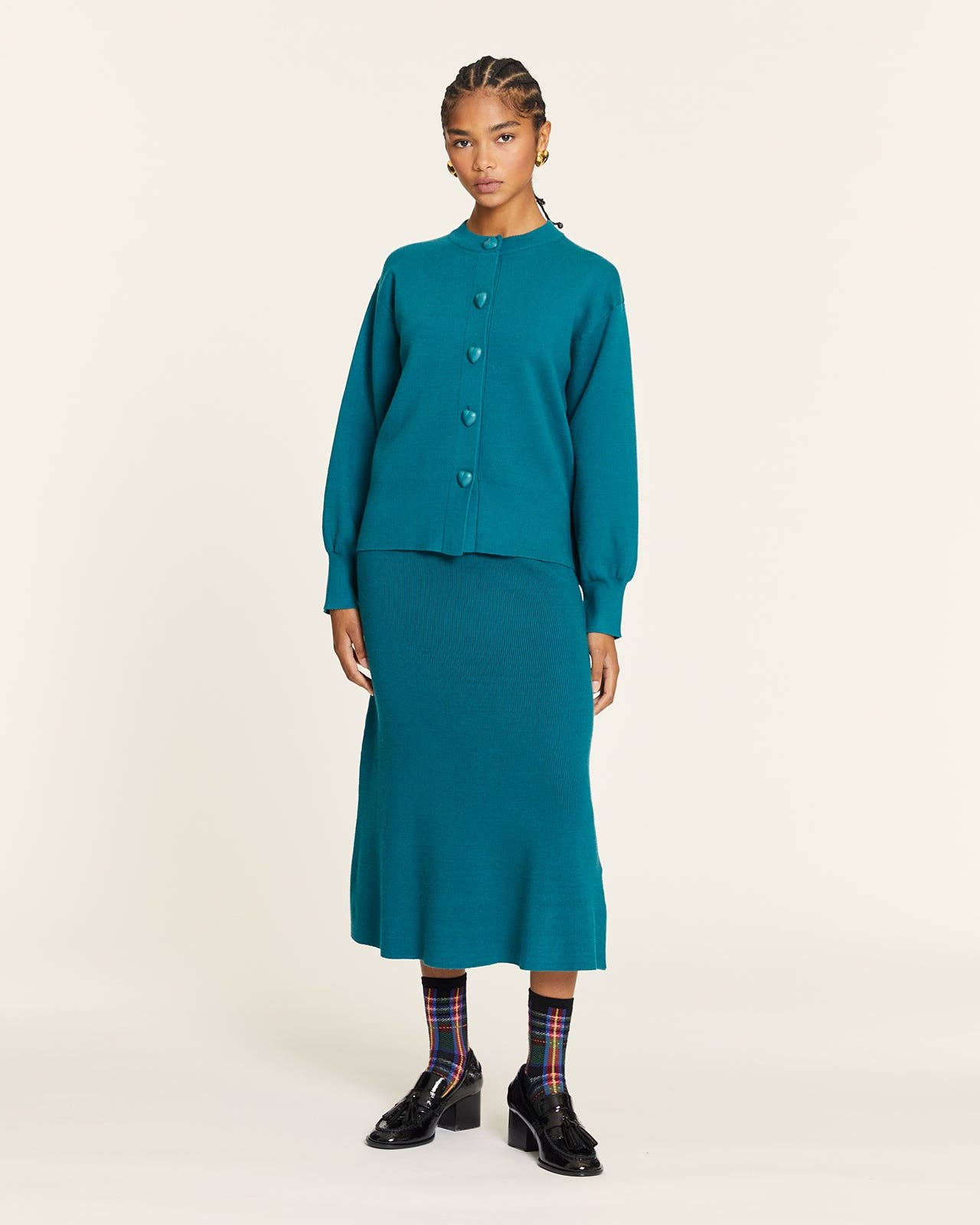 Pepaloves – wholesale Skirt – Women’s – FALDA DE PUNTO VERDE1