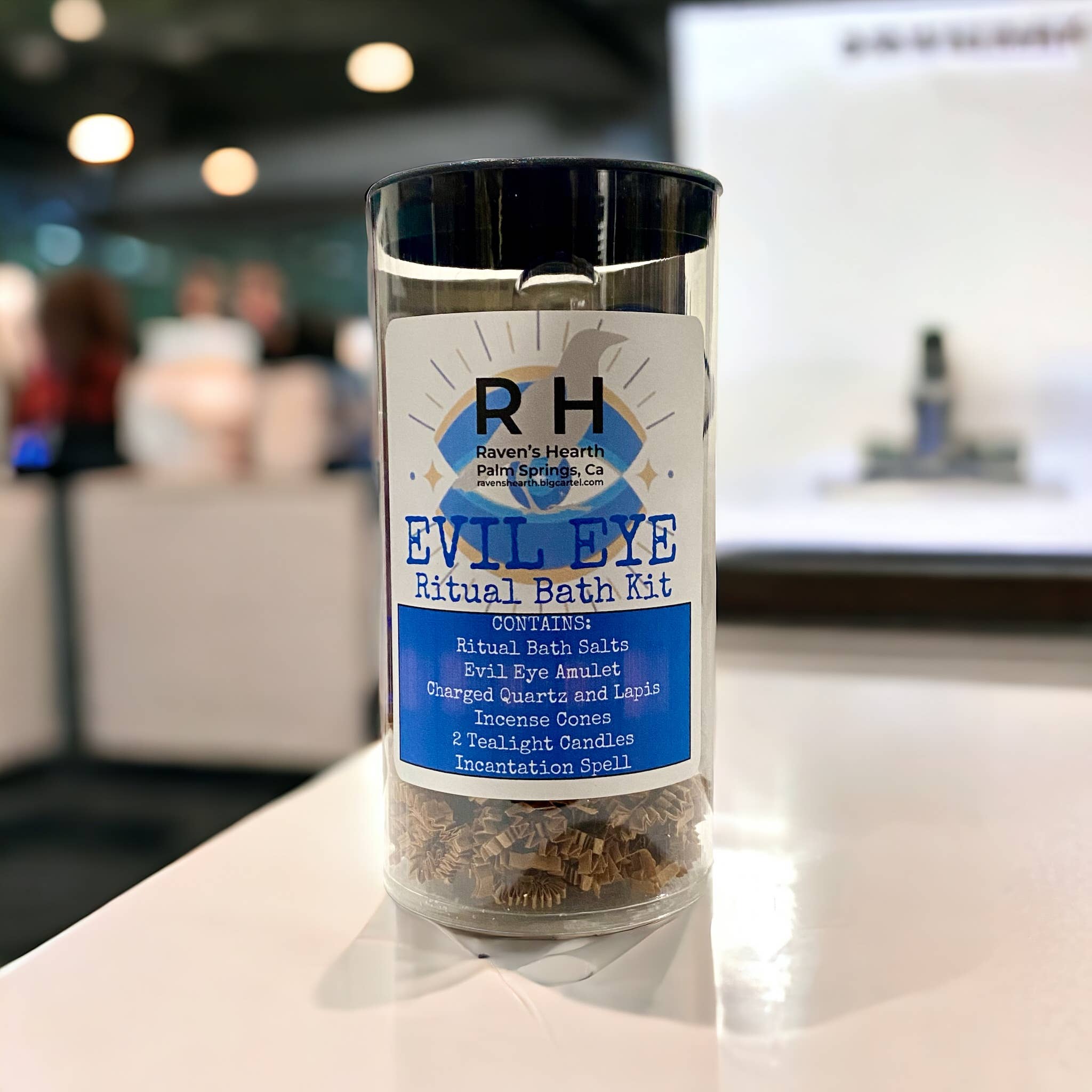 Raven’s Hearth - Vente Set de bain et corps - Kit de bain Œil du Mal | Protection | Spa | Fait main5