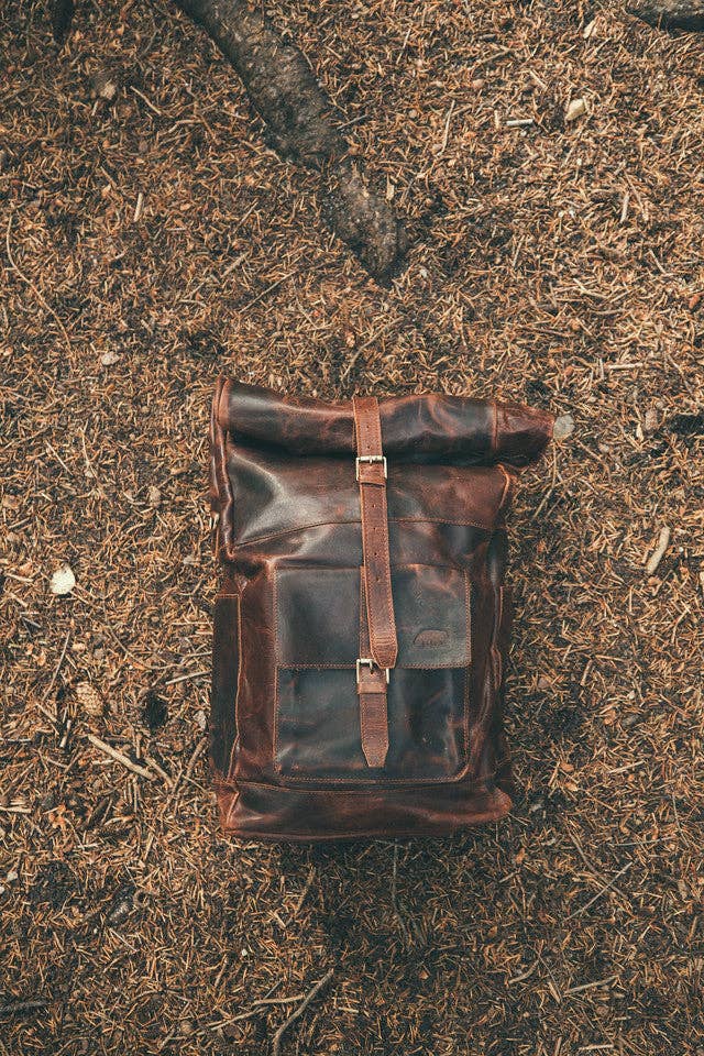 Kodiak Leather - Wholesale Backpack - Men's - Kobuk Leather Backpack5