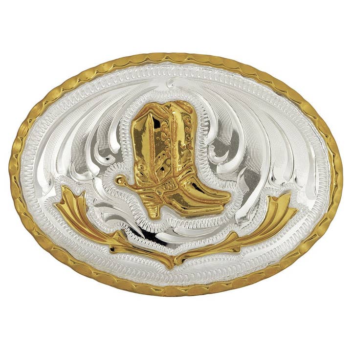 Boucle de ceinture en argent allemand Boots pour la vente par Western Express