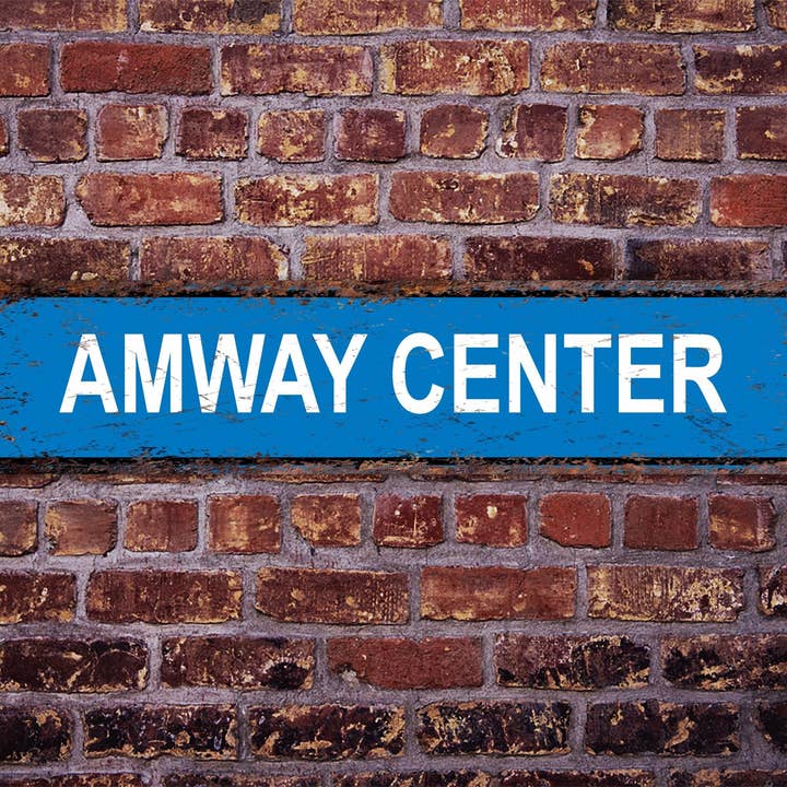 Game Time Prints - Vente Pancarte - Panneau de signalisation Amway Center Orlando Magic1