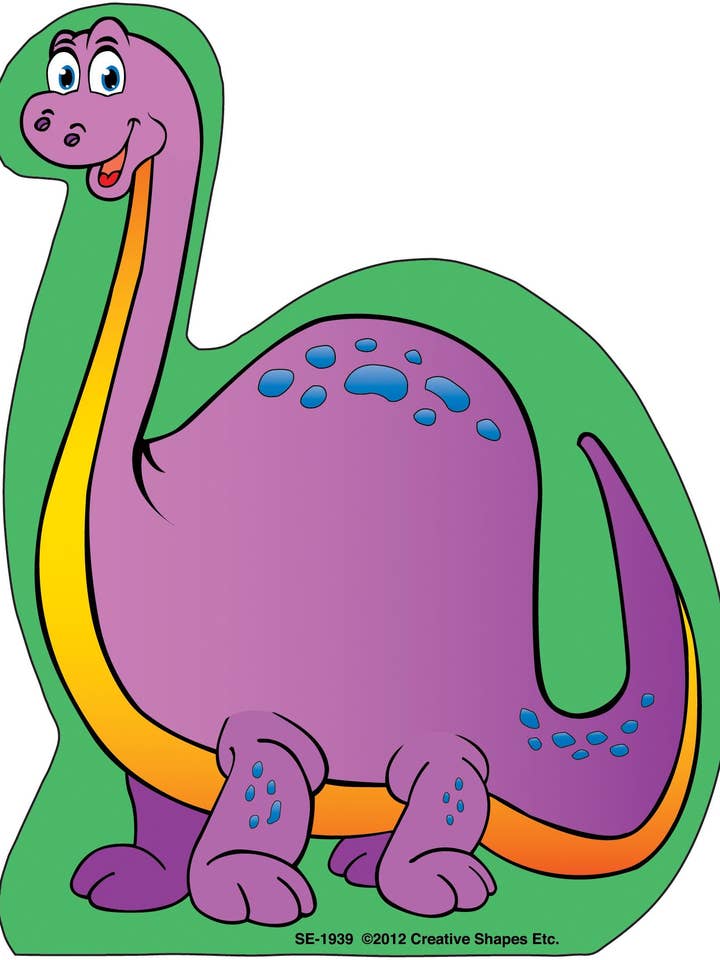 Large Notepad - Brontosaurus for wholesale by Creative Shapes Etc.