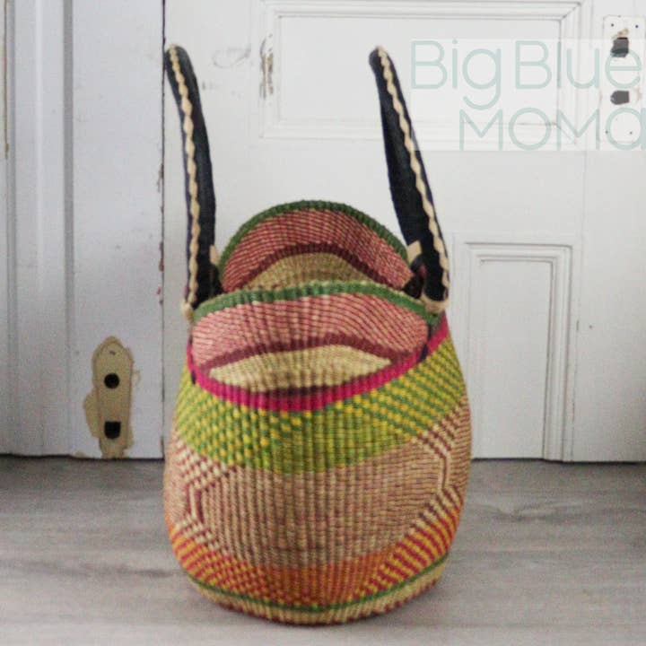 Big Blue Moma - Wholesale Grocery/Shopping Bag - U Shopper Large - Traditional Palette36