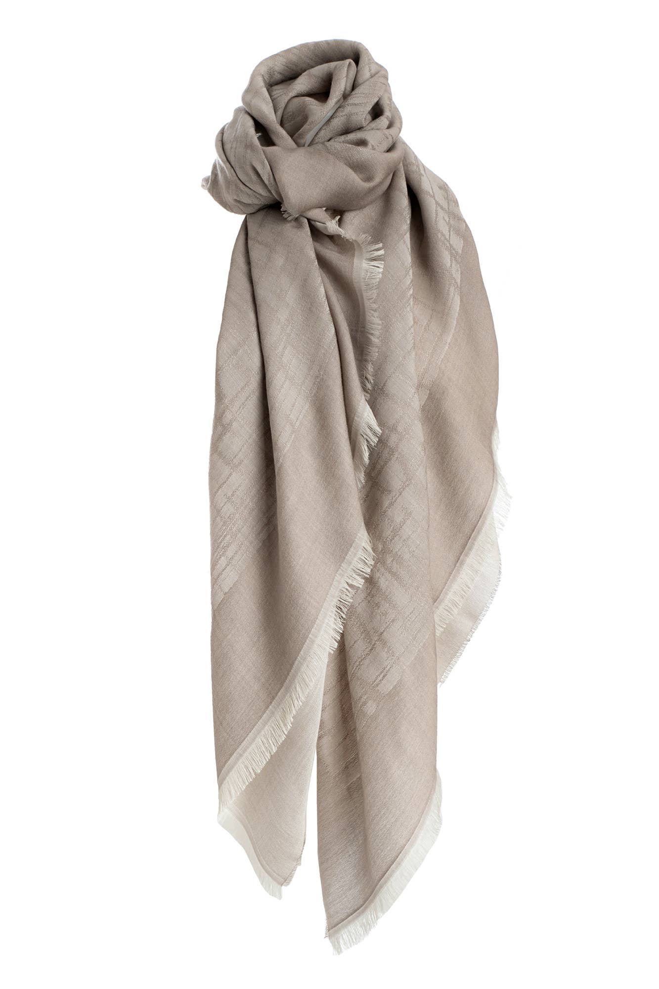 Abstract - Wholesale Scarf - Women's - Solid color stole abstract motif11