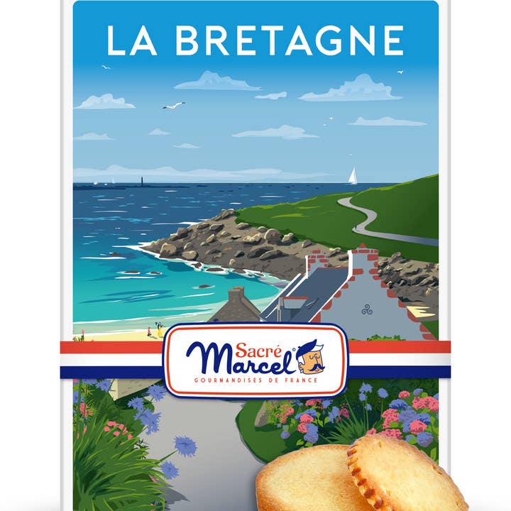 Boîte métal “Côte Bretonne” | Sacré Marcel pour la vente par Maxim's