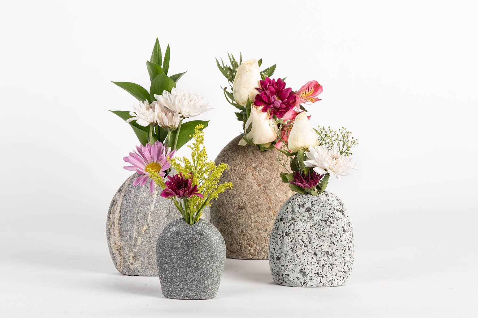 Funky Rock Designs – Vaso por atacado – Vaso de pedra18