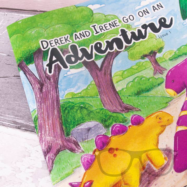Let's go on an Adventure story zine Issue 1 for wholesale by Mini Geek Boutique