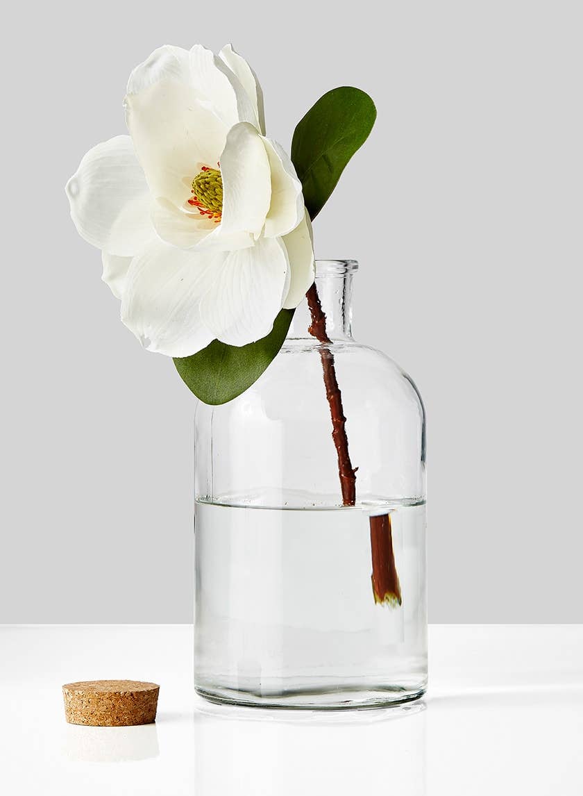 Jamali Garden - Wholesale Vase - 11in Glass Bottle With Cork1