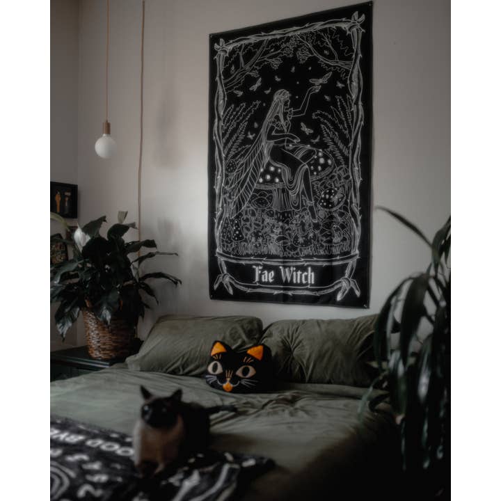 The Pretty Cult - Wholesale Tapestry/Textile - Fae Witch Oracle Tapestry6