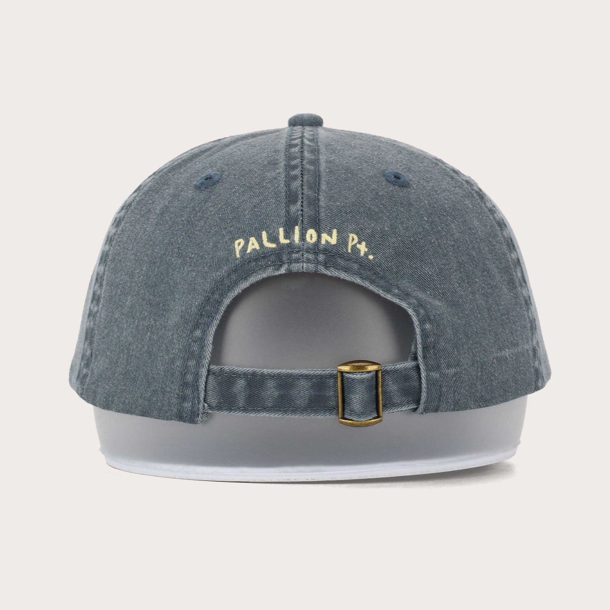Pallion Point - Wholesale Baseball Cap - Unisex - Red Emperor Fish Lid | Cotton Dad Cap in Steel Blue3