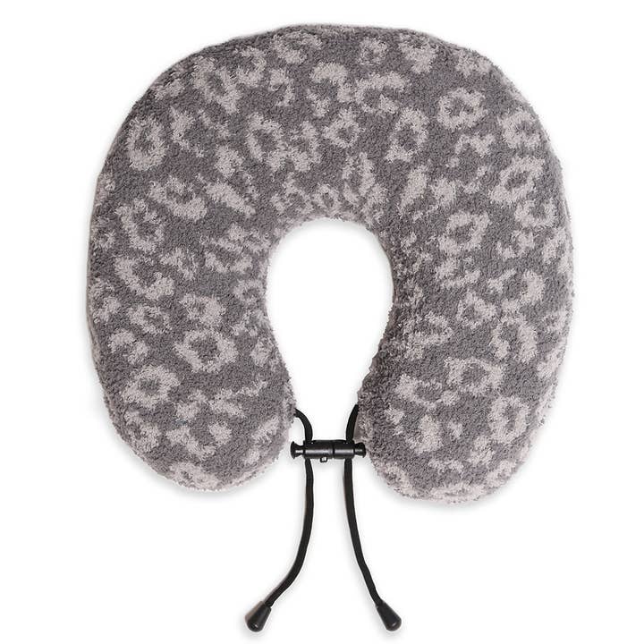 Fashion City - Wholesale Travel Pillow - Soft Leopard Print Travel Neck Pillow3