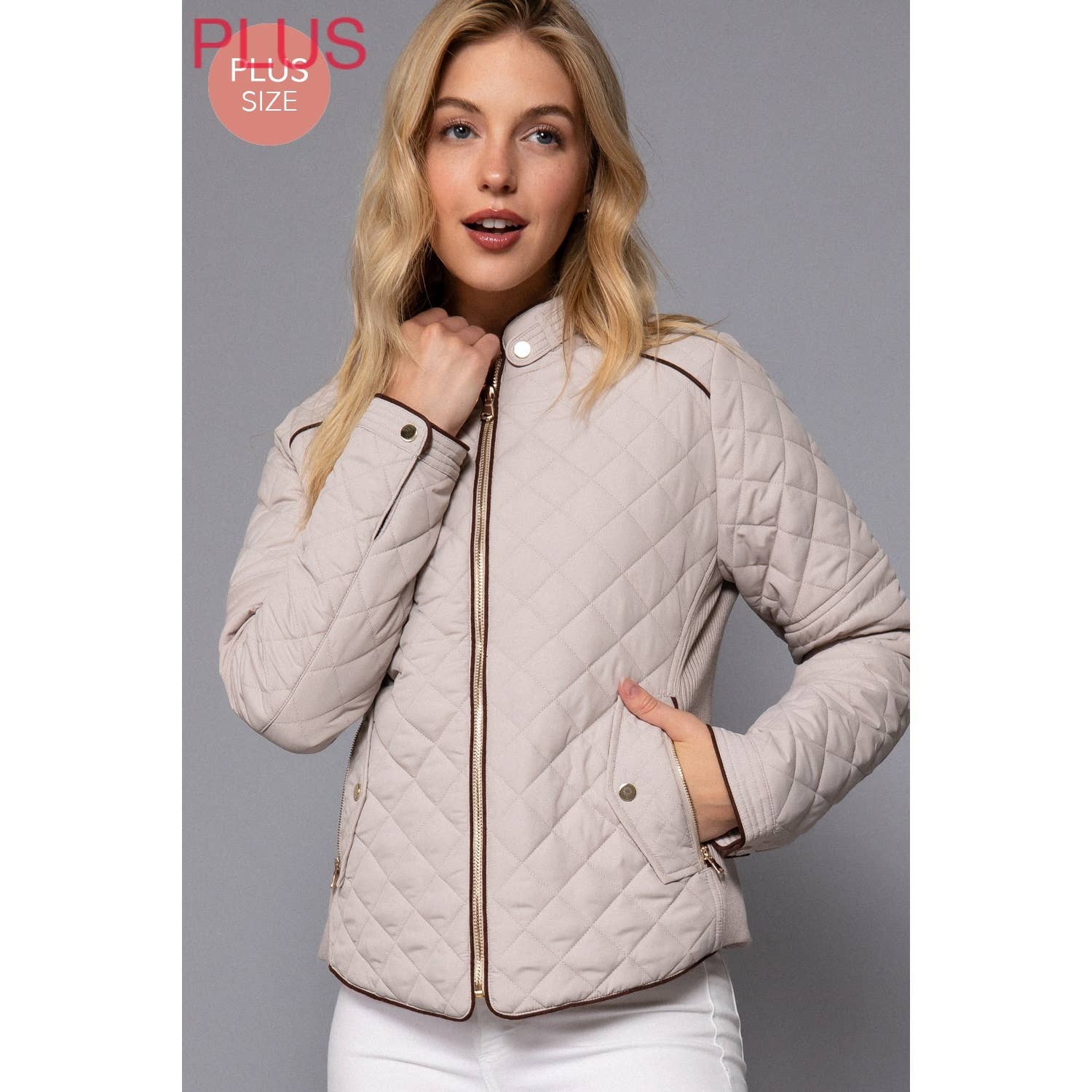 Paperdoll – Blusão - Mulher por atacado – CASACO ACOLCHOADO ACOLCHOADO EM CAMURÇA11