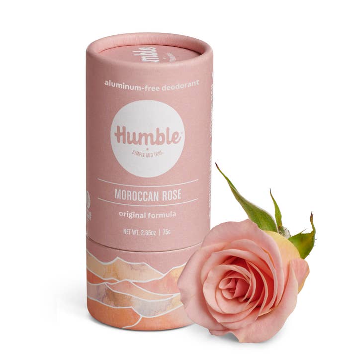Humble Brands, Inc. - Wholesale Deodorant - Unisex - Moroccan Rose Original Plastic Free Deodorant