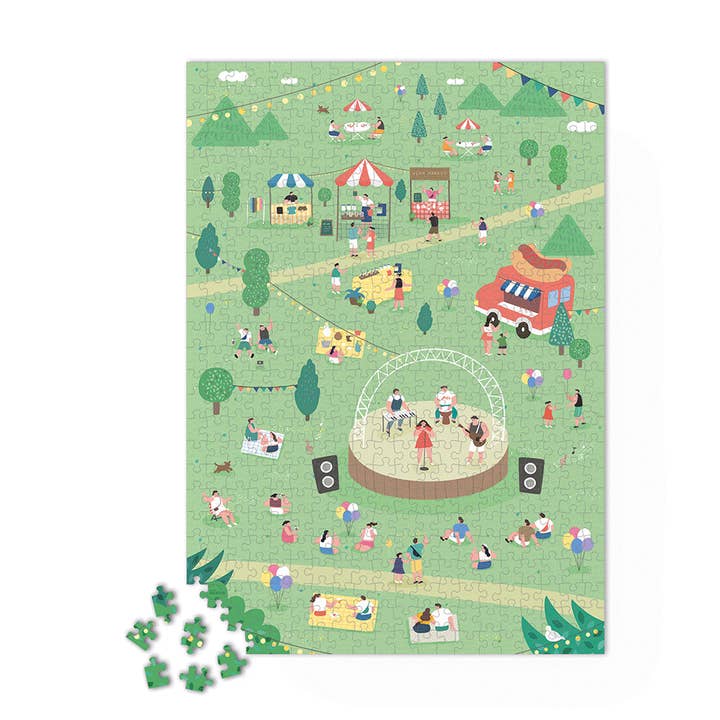 500 stukjes legpuzzel 'An air of celebration' voor wholesale door Maison Joliette