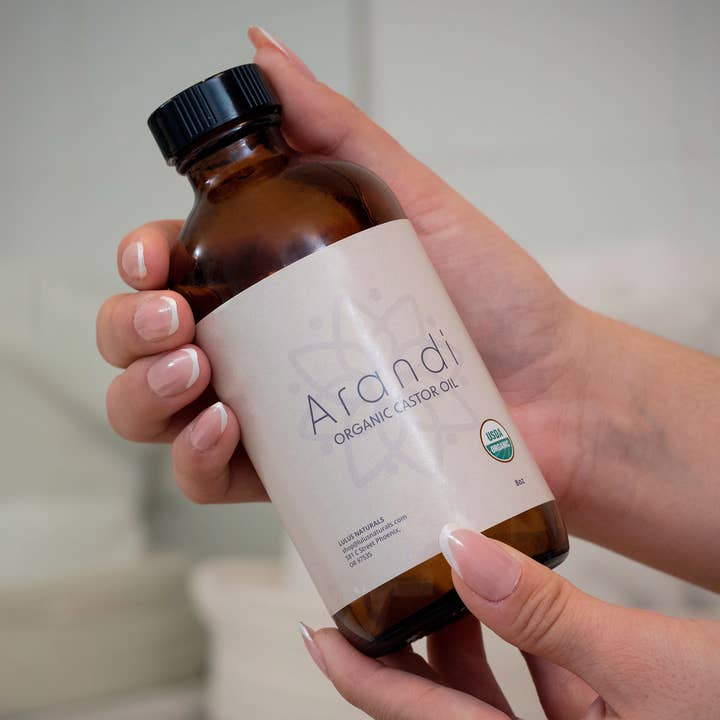 250 ml Huile de Ricin Bio + Pressée à Froid + Sans Hexane pour la vente par Arandi LLC