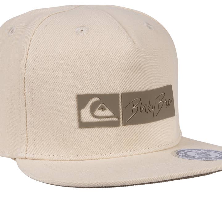 Quik x BinkyBro Cream Hat for wholesale on Faire