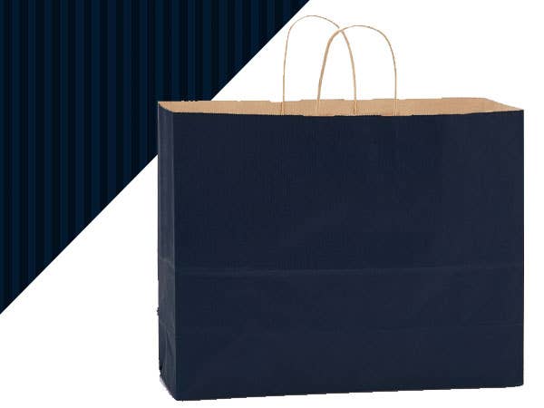 Nashville Wraps - Wholesale Gift Bag - Recycled Shadow Stripe Kraft Paper Retail Shopping Bags22