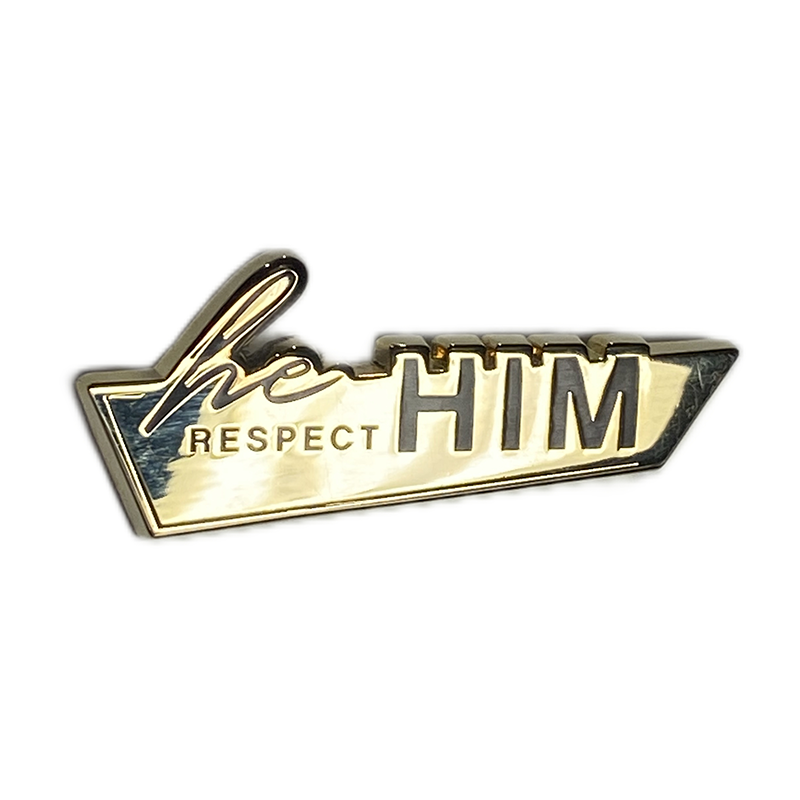 She Got The Juice - Wholesale Lapel Pin/Button - Respect Him - Pronoun Lapel Pin1