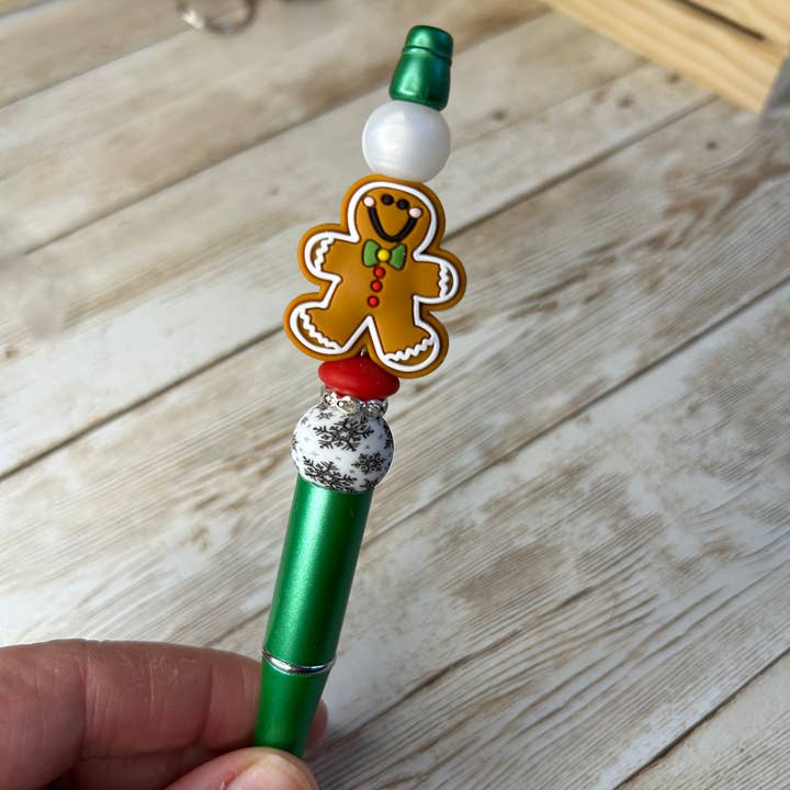 Wildthings & Wildflowers - Wholesale Pen - Gingerbread Man Pen1