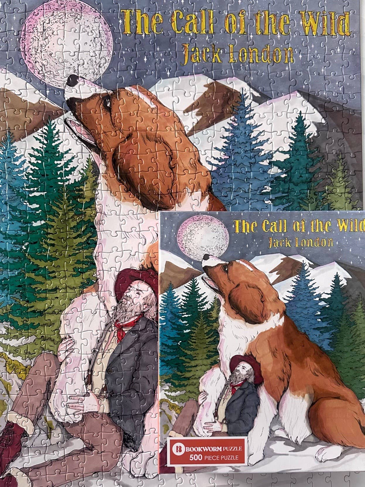 Bookworm Puzzle - Wholesale Puzzle - Adult - NEW! THE CALL OF THE WILD -500 PIECE JIGSAW PUZZLE5