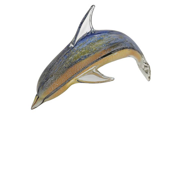 Golfinho de Vidro grande por atacado de RIKARO